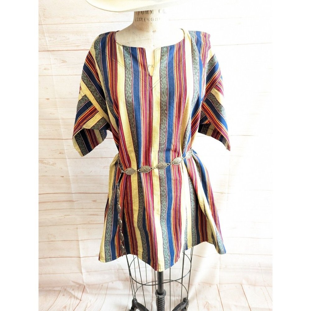 Vintage Belt Womens Adjustable Silver Link Southwest Boho Bohemian